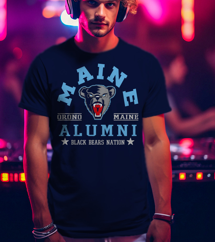 Maine Orono Alumni Black Bears Nation T-Shirt