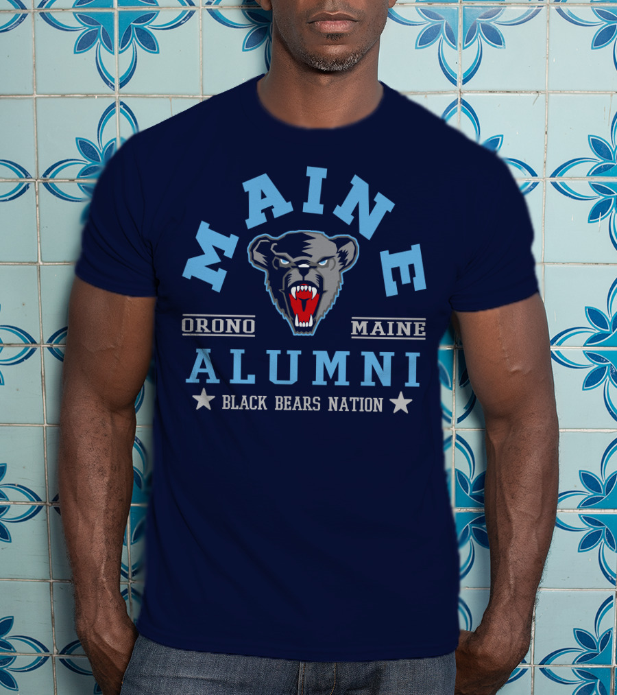 Maine Orono Alumni Black Bears Nation T-Shirt