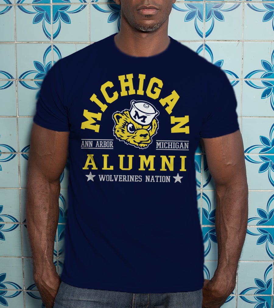 Michigan Alumni Wolverines Nation Ann Arbor Michigan T-Shirt