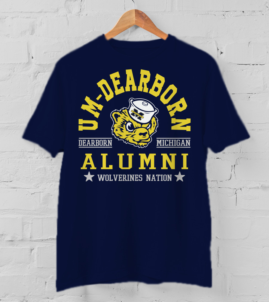 UM-Dearborn Alumni Wolverines Nation Dearborn Michigan T-Shirt