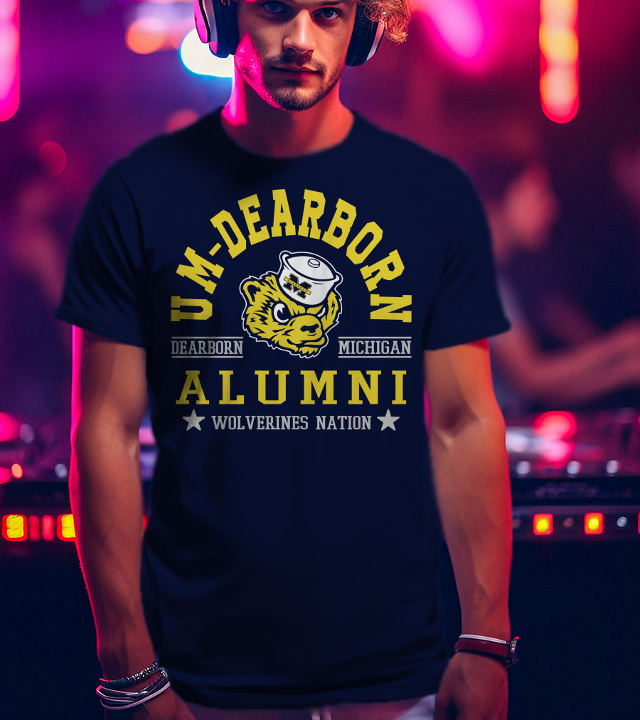 UM-Dearborn Alumni Wolverines Nation Dearborn Michigan T-Shirt