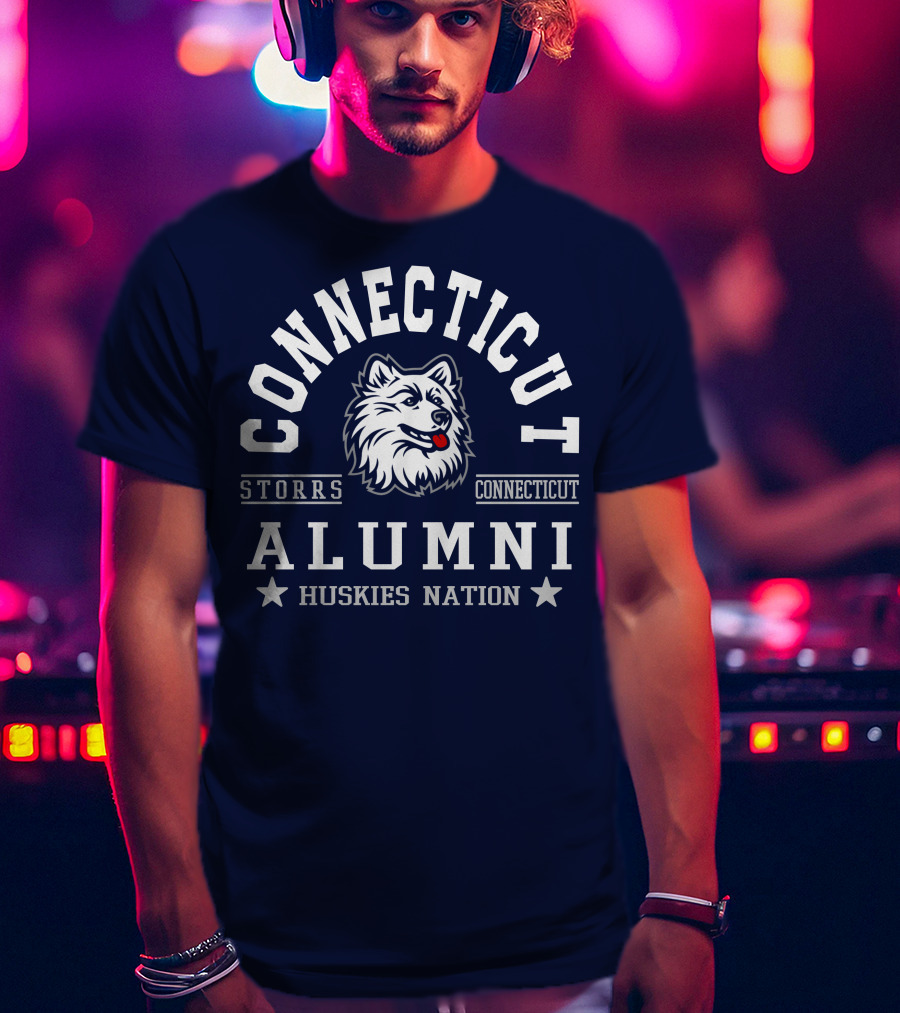 Connecticut Storrs Alumni Huskies Nation T-Shirt