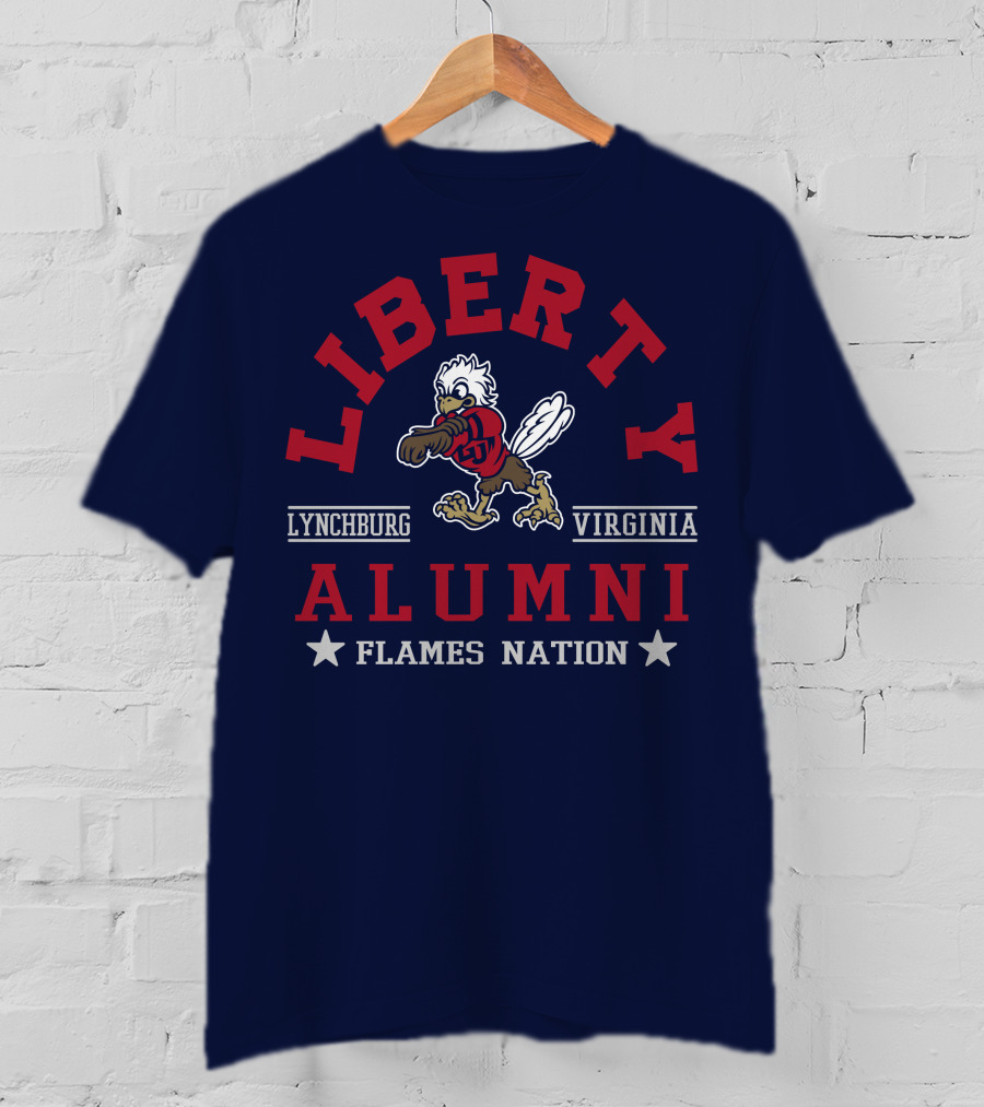 Liberty University Alumni Flames Nation Lynchburg Virginia T-Shirt