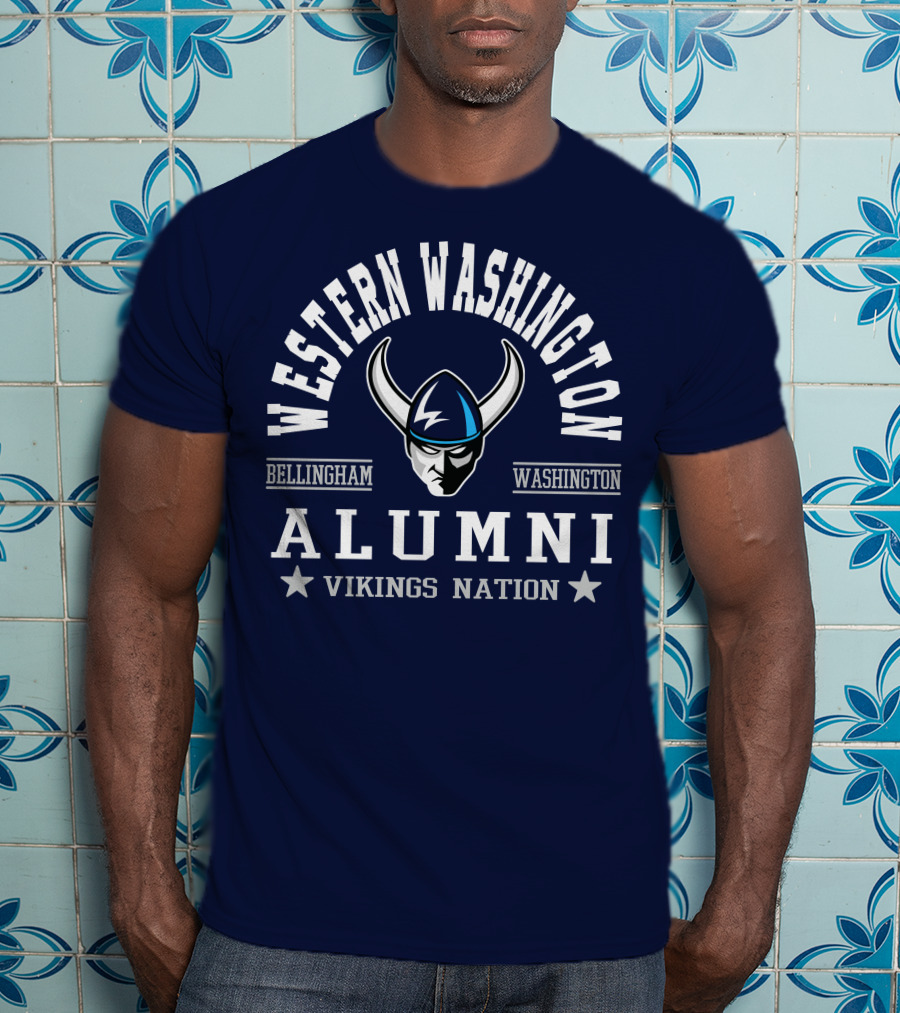 Western Washington Alumni Bellingham Vikings Nation T-Shirt