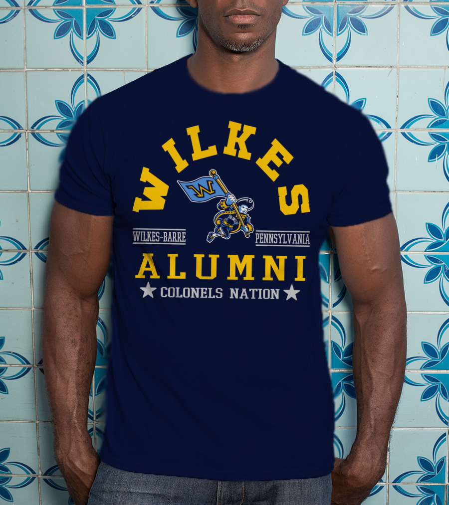 Wilkes Alumni Wilkes-Barre Pennsylvania Colonels Nation T-Shirt