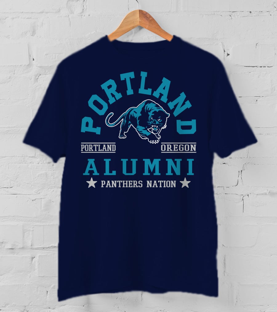 Portland Oregon Alumni Panthers Nation T-Shirt