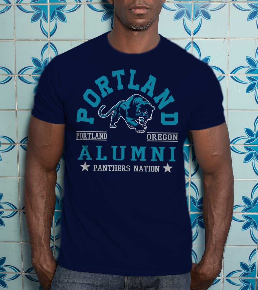 Portland Oregon Alumni Panthers Nation T-Shirt