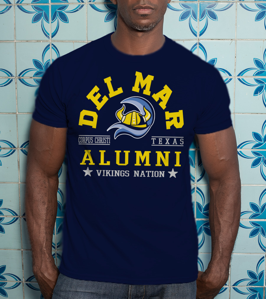 Del Mar College Corpus Christi Texas Alumni Vikings Nation T-Shirt
