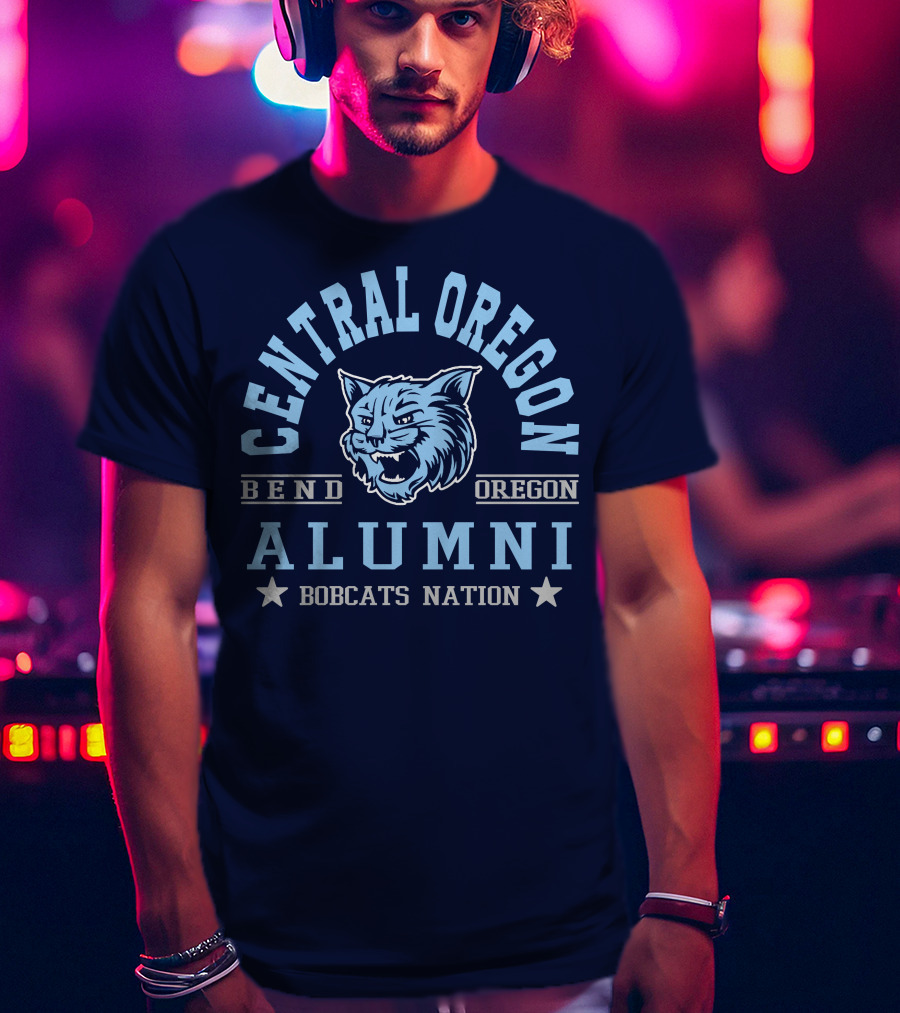 Central Oregon Bend Alumni Bobcats Nation T-Shirt