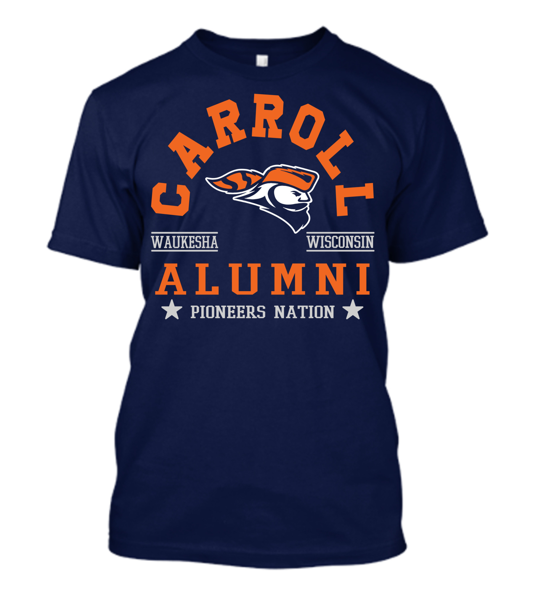 Carroll College Alumni Waukesha Wisconsin Pioneers Nation T-Shirt