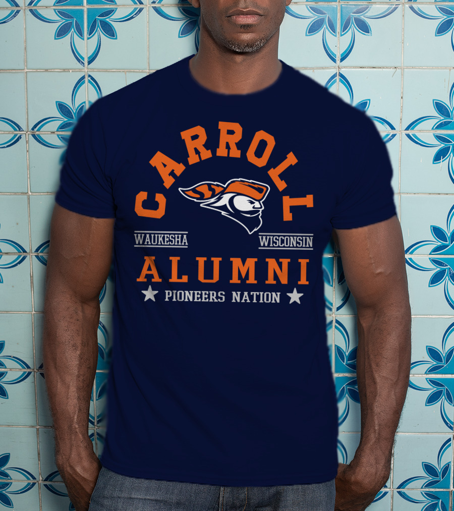 Carroll College Alumni Waukesha Wisconsin Pioneers Nation T-Shirt
