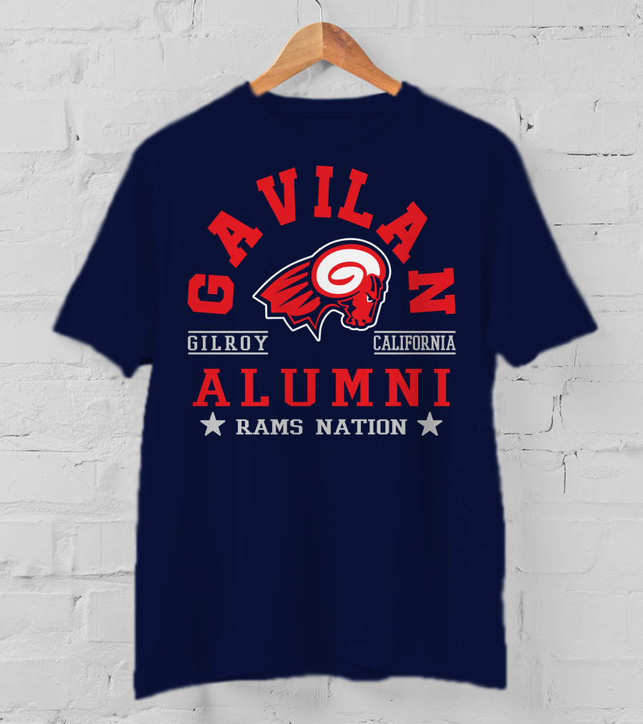 Gavilan College Alumni Rams Nation Gilroy California T-Shirt