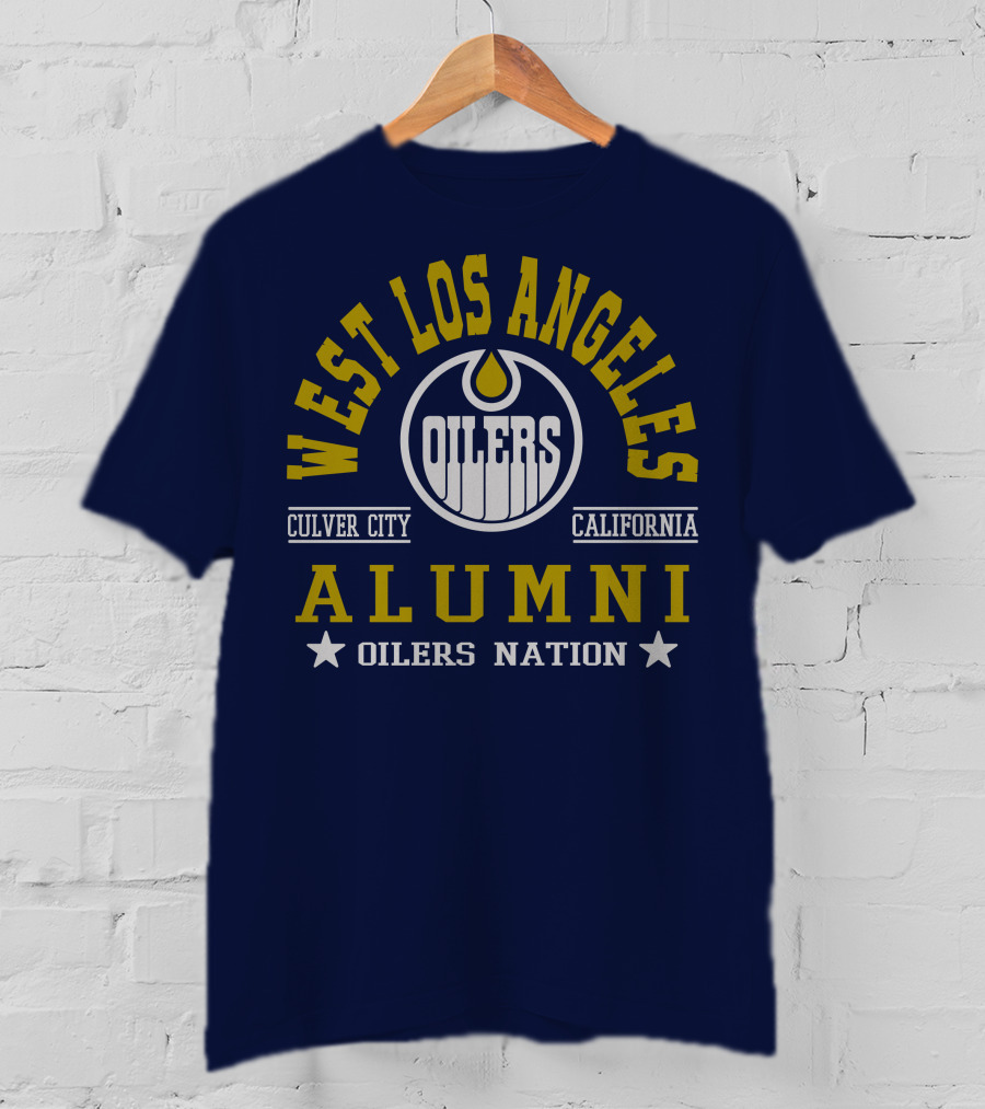 West Los Angeles Oilers Culver City California Alumni Oilers Nation T-Shirt