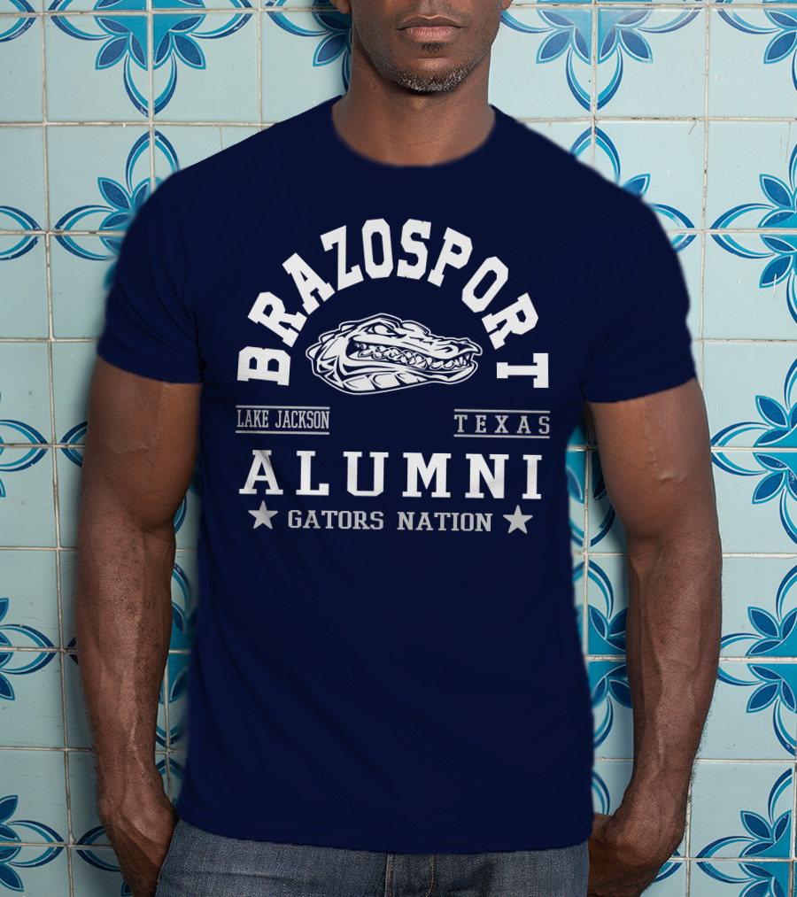 Brazosport Alumni Gators Nation Lake Jackson Texas T-Shirt