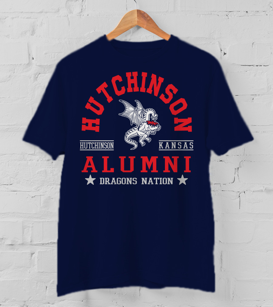 Hutchinson Kansas Alumni Dragons Nation T-Shirt