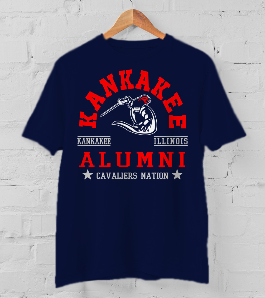 Kankakee Illinois Alumni Cavaliers Nation T-Shirt