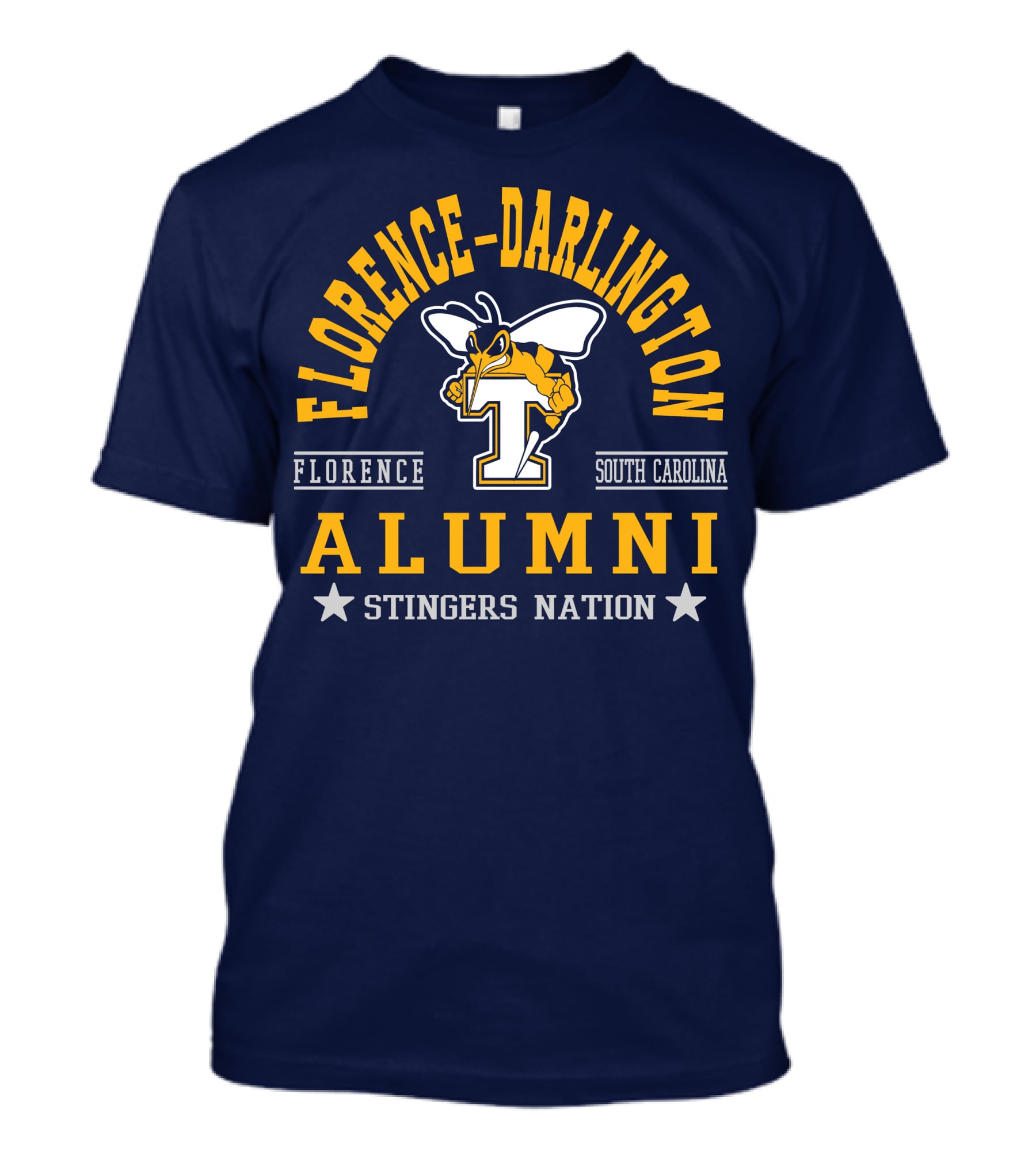 Florence-Darlington Alumni Stingers Nation South Carolina T-Shirt