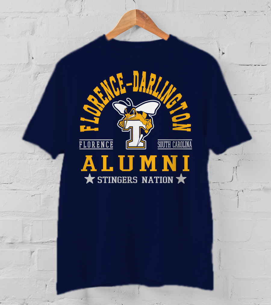 Florence-Darlington Alumni Stingers Nation South Carolina T-Shirt