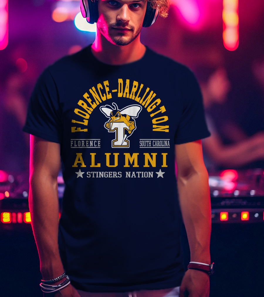 Florence-Darlington Alumni Stingers Nation South Carolina T-Shirt