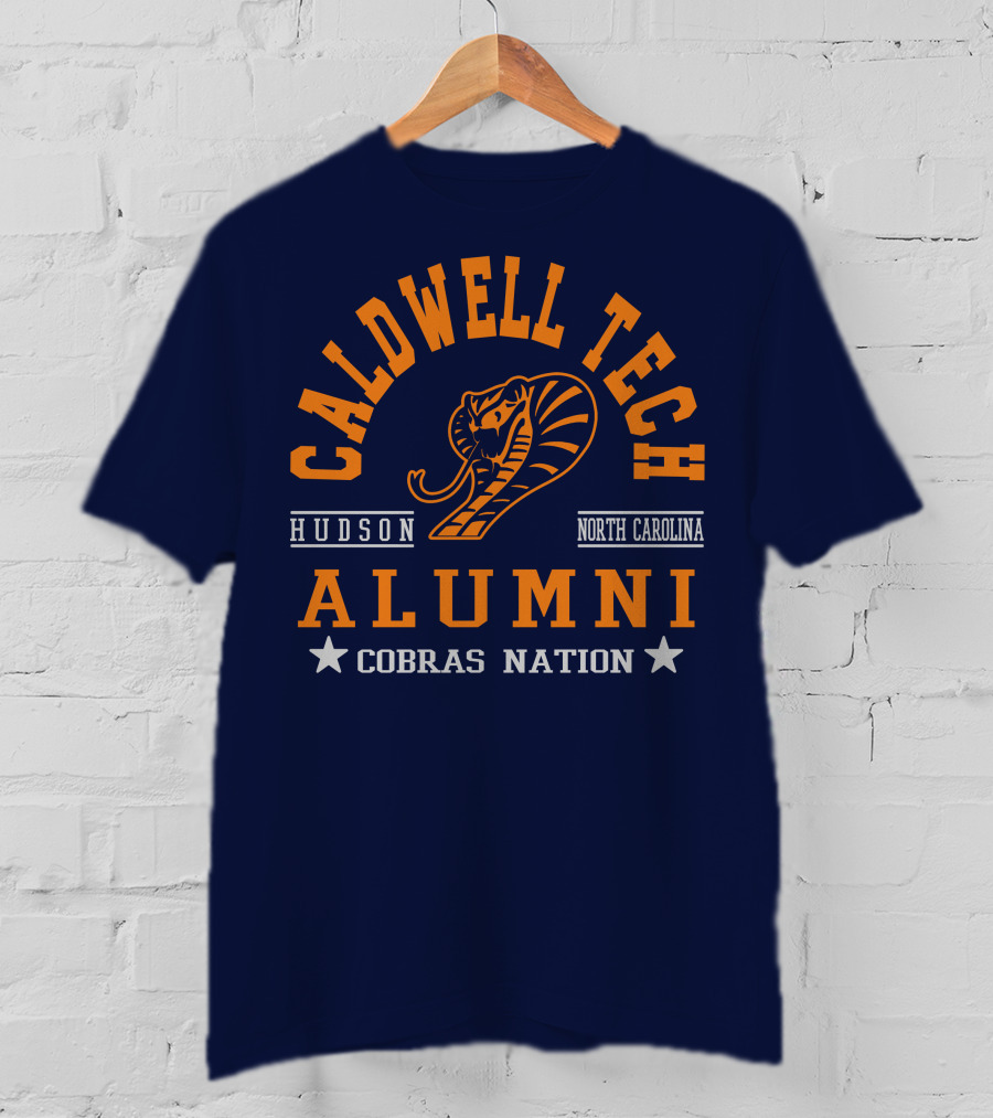 Caldwell Tech Alumni Cobras Nation Hudson North Carolina T-Shirt