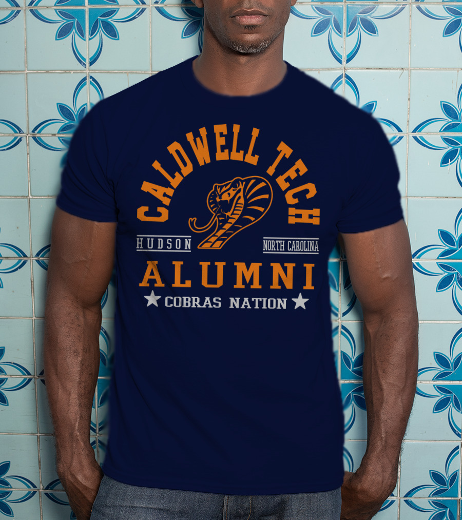 Caldwell Tech Alumni Cobras Nation Hudson North Carolina T-Shirt