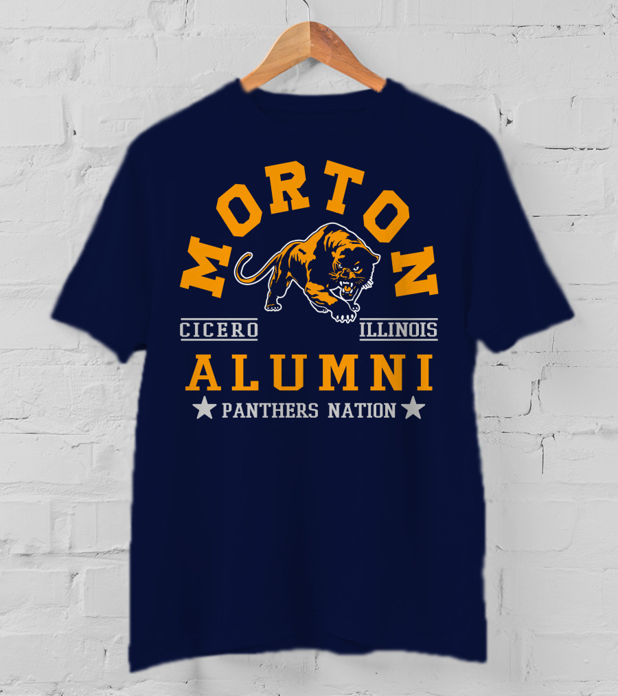 Morton College Alumni Cicero Illinois Panthers Nation T-Shirt
