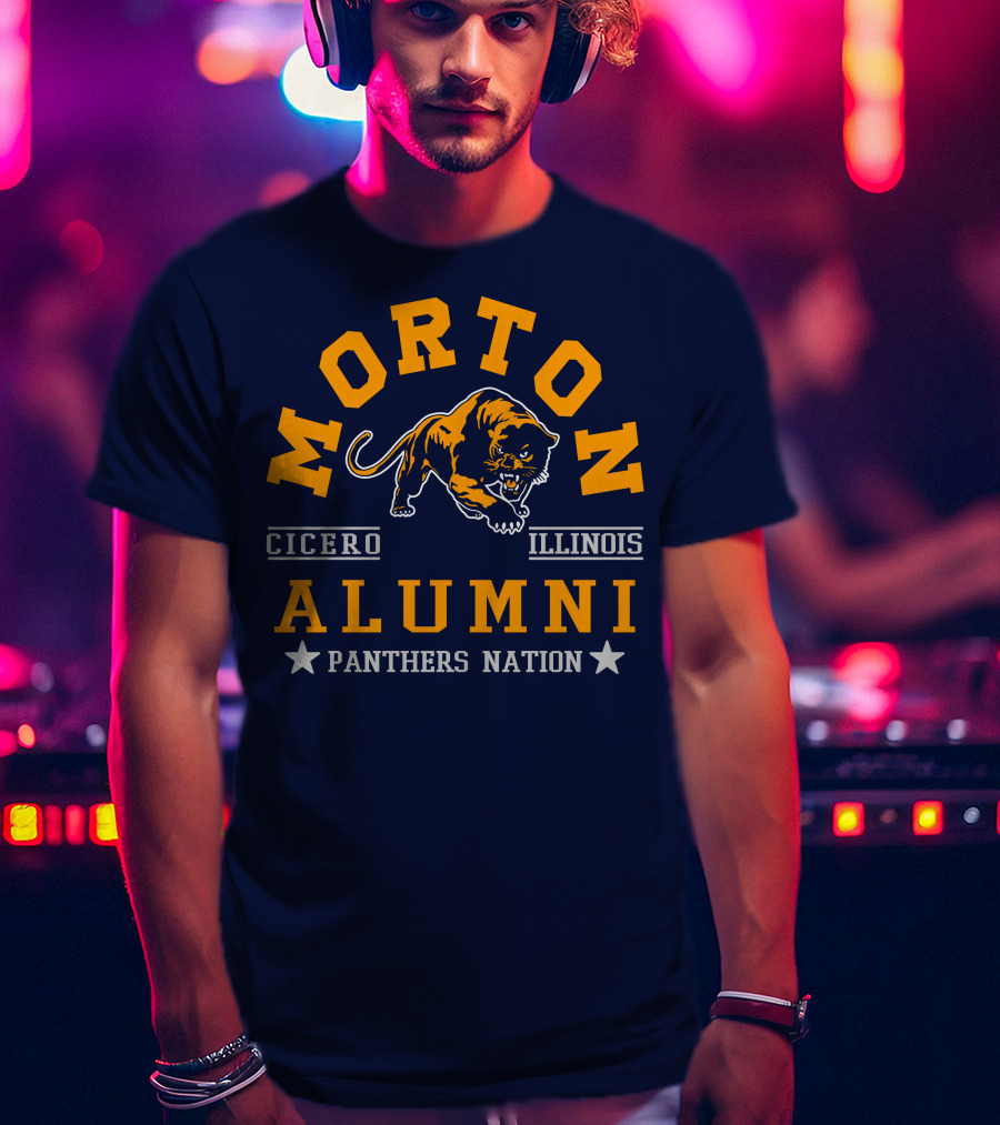 Morton College Alumni Cicero Illinois Panthers Nation T-Shirt