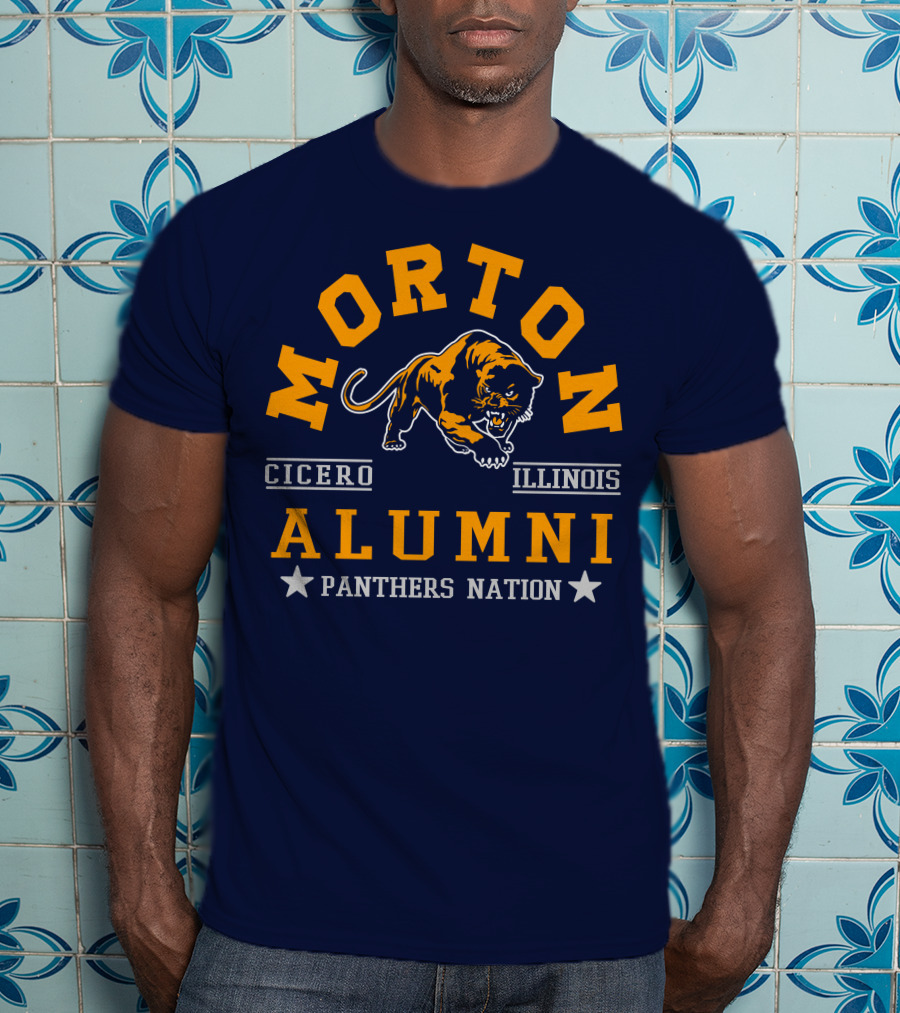 Morton College Alumni Cicero Illinois Panthers Nation T-Shirt