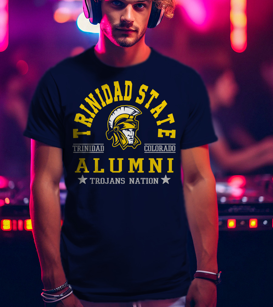 Trinidad State Colorado Alumni Trojans Nation T-Shirt