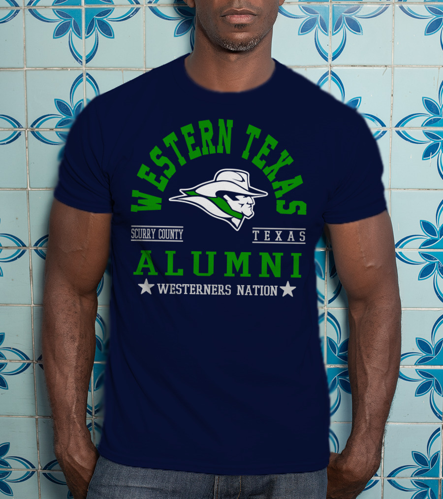 Western Texas Alumni Scurry County Westerners Nation T-Shirt