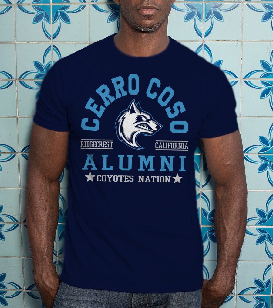 Cerro Coso Ridgecrest California Alumni Coyotes Nation T-Shirt