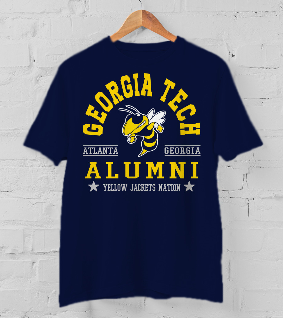 Georgia Tech Alumni Yellow Jackets Nation Atlanta Georgia T-Shirt