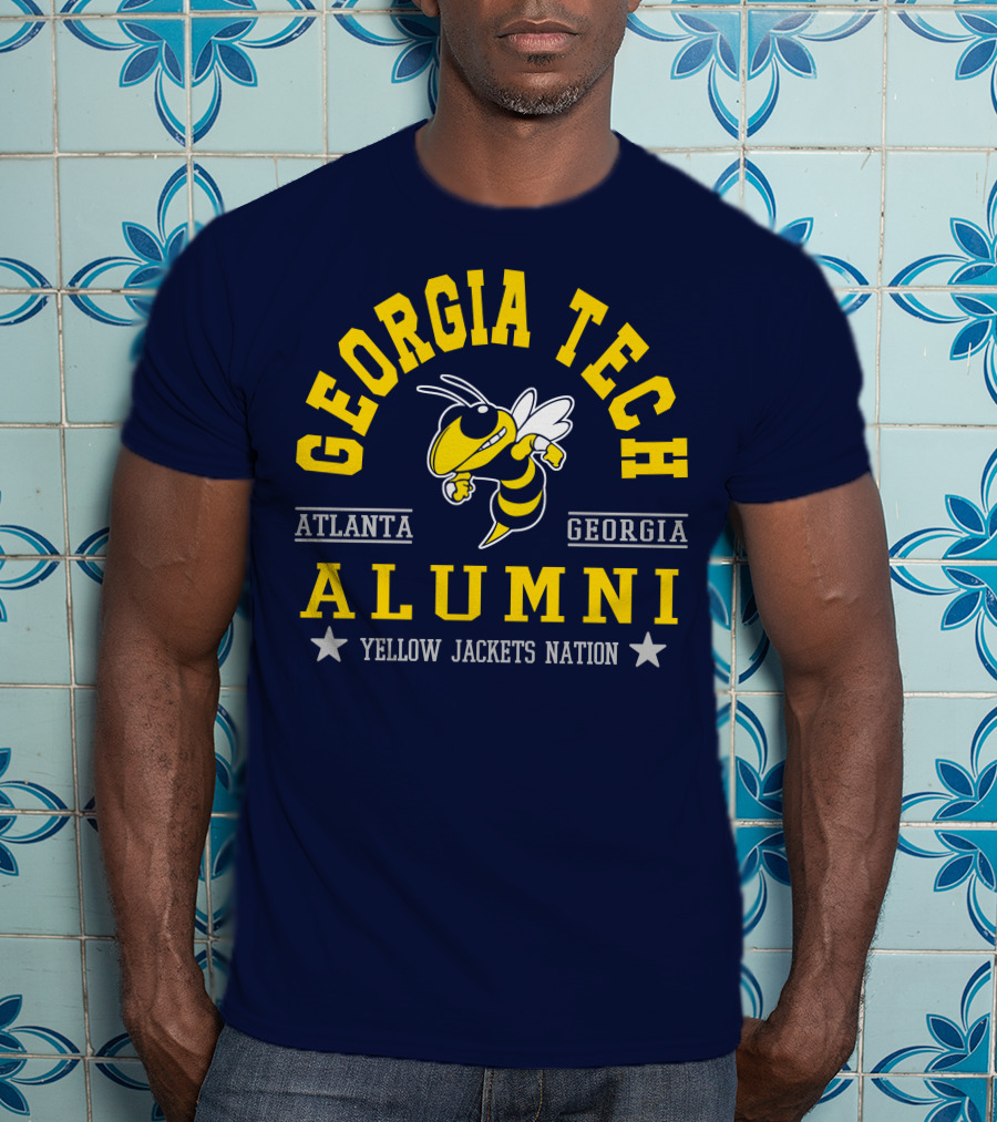 Georgia Tech Alumni Yellow Jackets Nation Atlanta Georgia T-Shirt