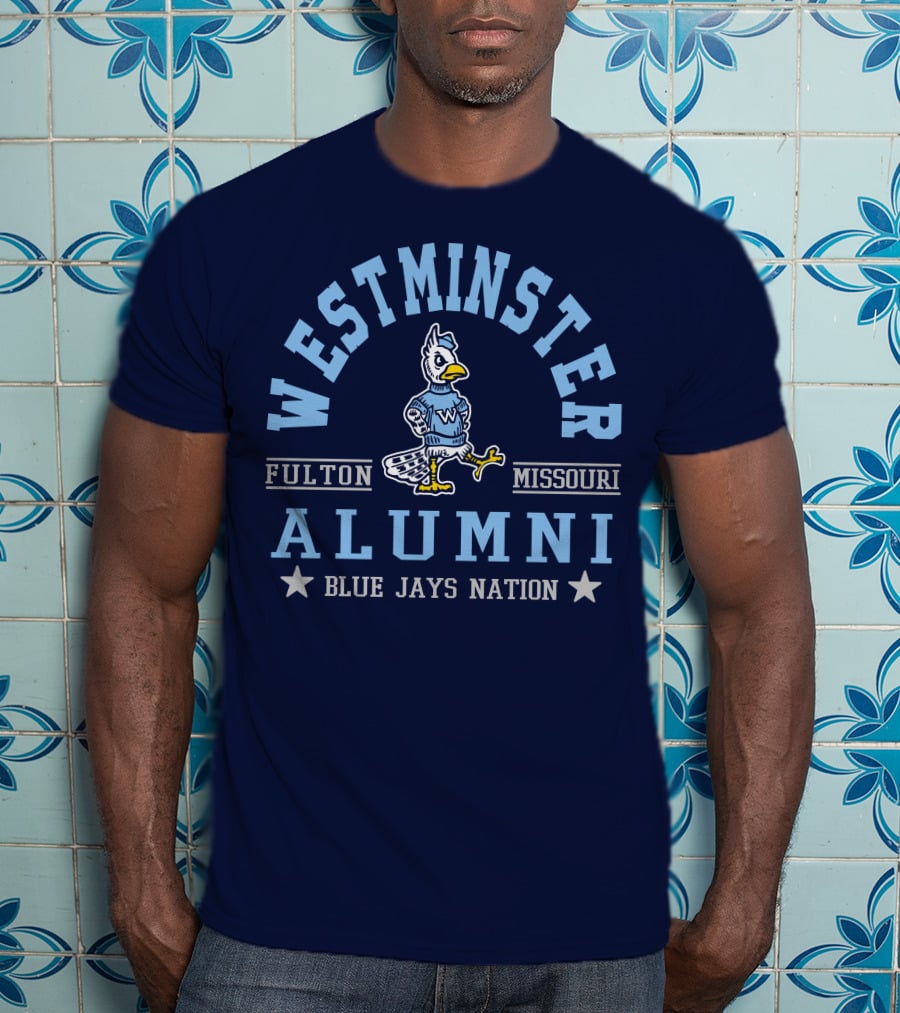 Westminster College Alumni Fulton Missouri Blue Jays Nation T-Shirt