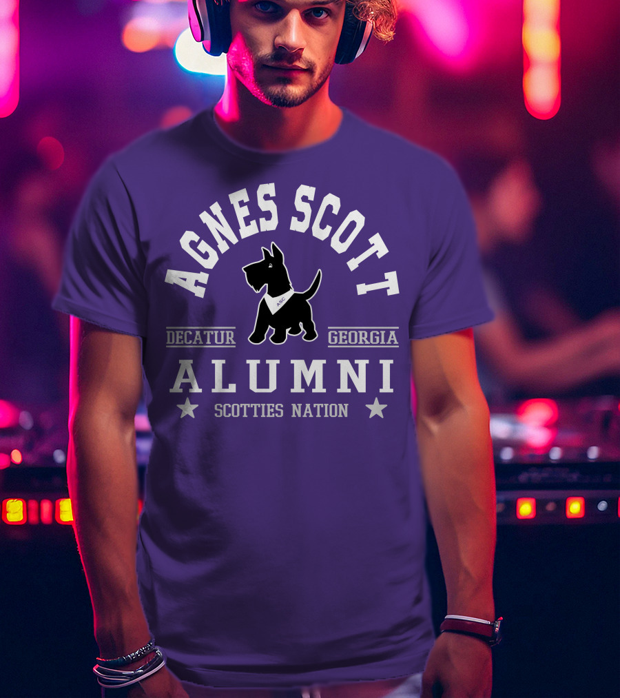 Agnes Scott College Alumni Scotties Nation Decatur Georgia T-Shirt