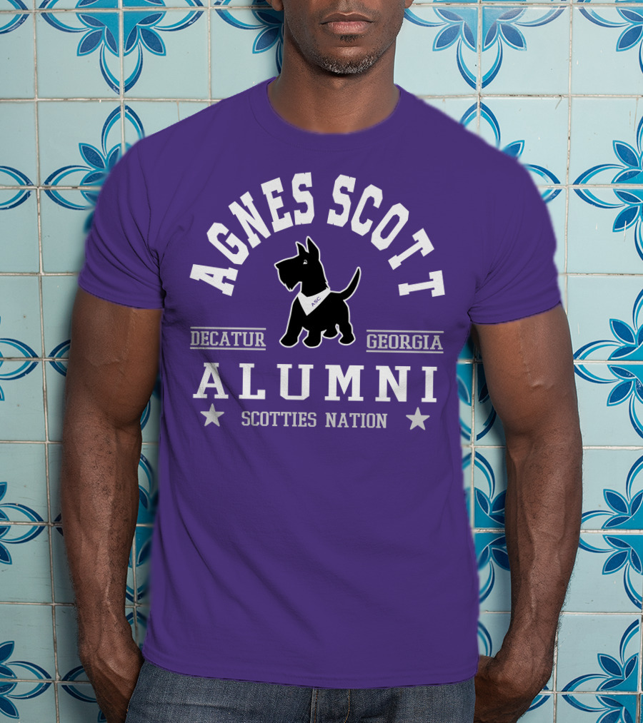 Agnes Scott College Alumni Scotties Nation Decatur Georgia T-Shirt