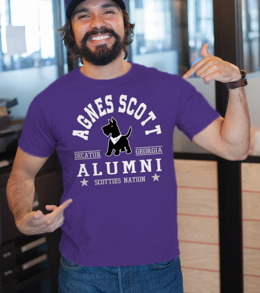 Agnes Scott College Alumni Scotties Nation Decatur Georgia T-Shirt