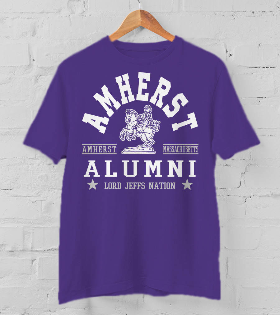Amherst Alumni Lord Jeffs Nation Massachusetts T-Shirt