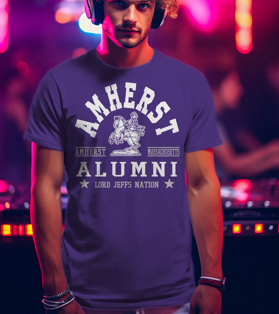 Amherst Alumni Lord Jeffs Nation Massachusetts T-Shirt