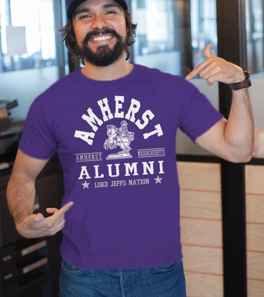Amherst Alumni Lord Jeffs Nation Massachusetts T-Shirt