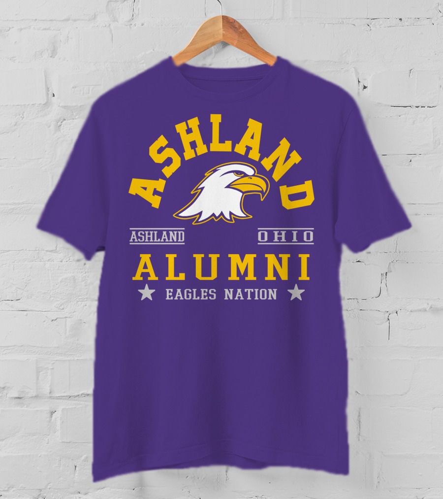 Ashland Ohio Eagles Alumni Nation T-Shirt
