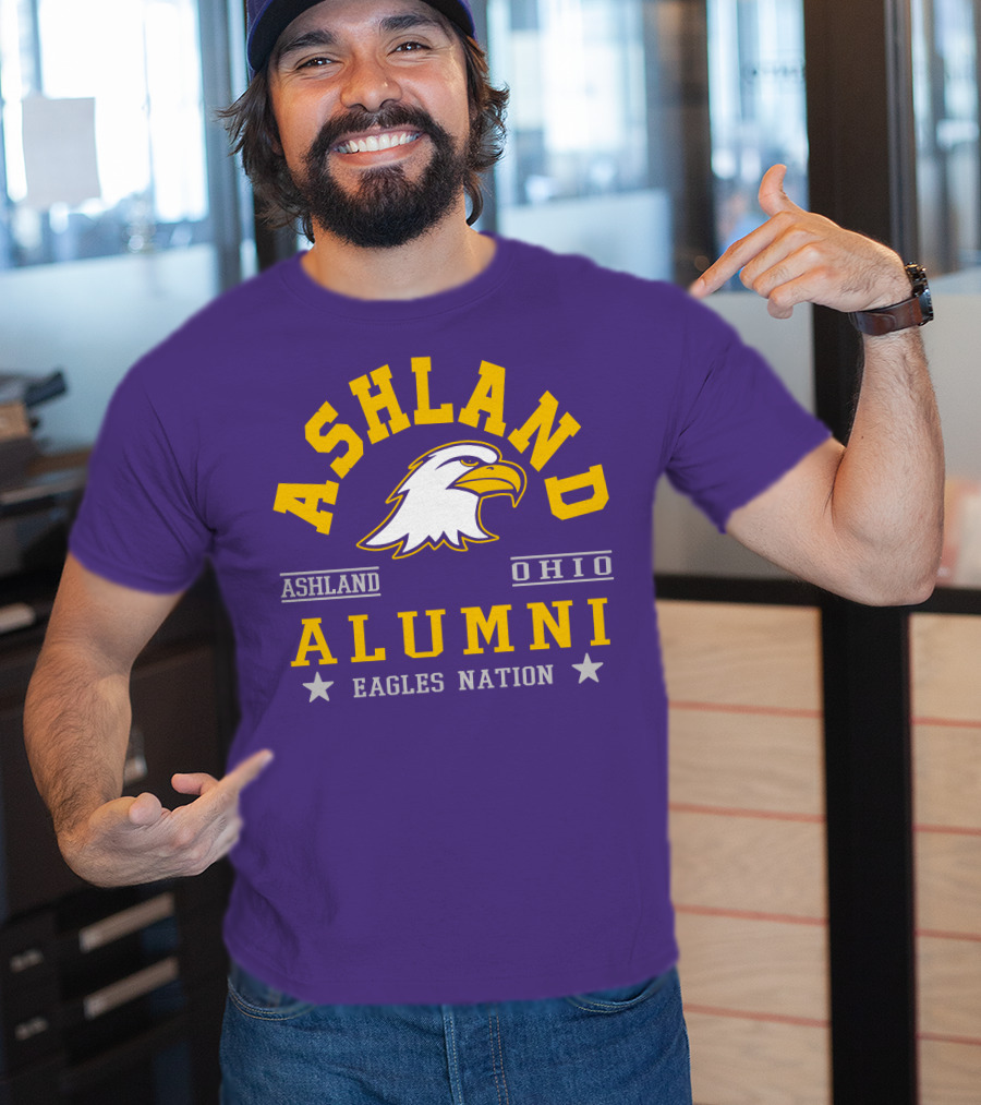 Ashland Ohio Eagles Alumni Nation T-Shirt
