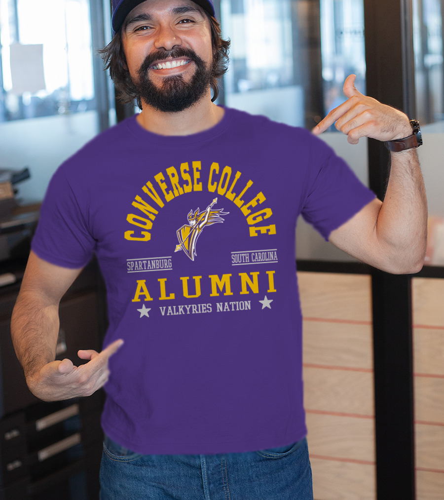 Converse College Alumni Valkyries Nation Spartanburg South Carolina T-Shirt
