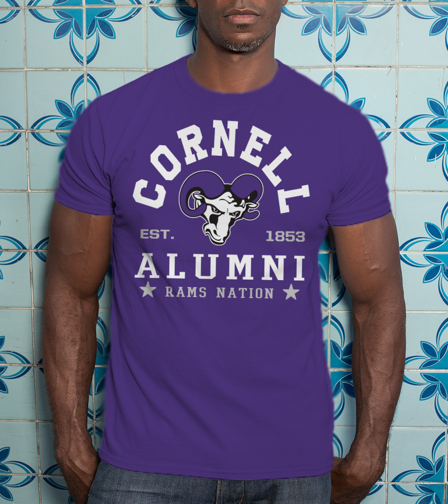Cornell Alumni Rams Nation Est. 1853 T-Shirt