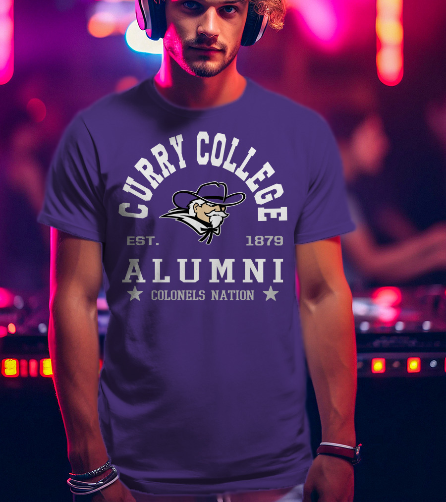 Curry College Alumni Colonels Nation Est. 1879 T-Shirt