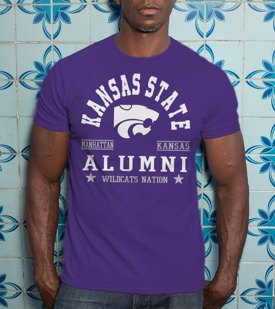 Kansas State Alumni Wildcats Nation Manhattan Kansas T-Shirt