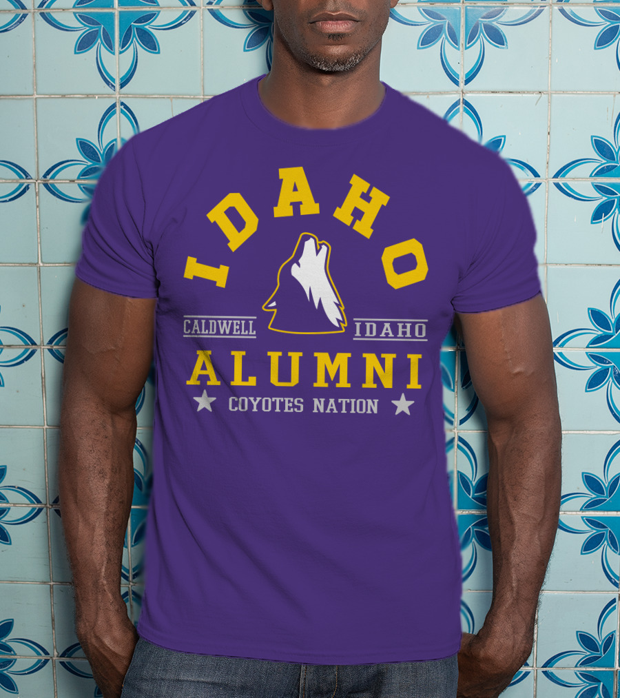 Idaho Alumni Caldwell Coyotes Nation T-Shirt