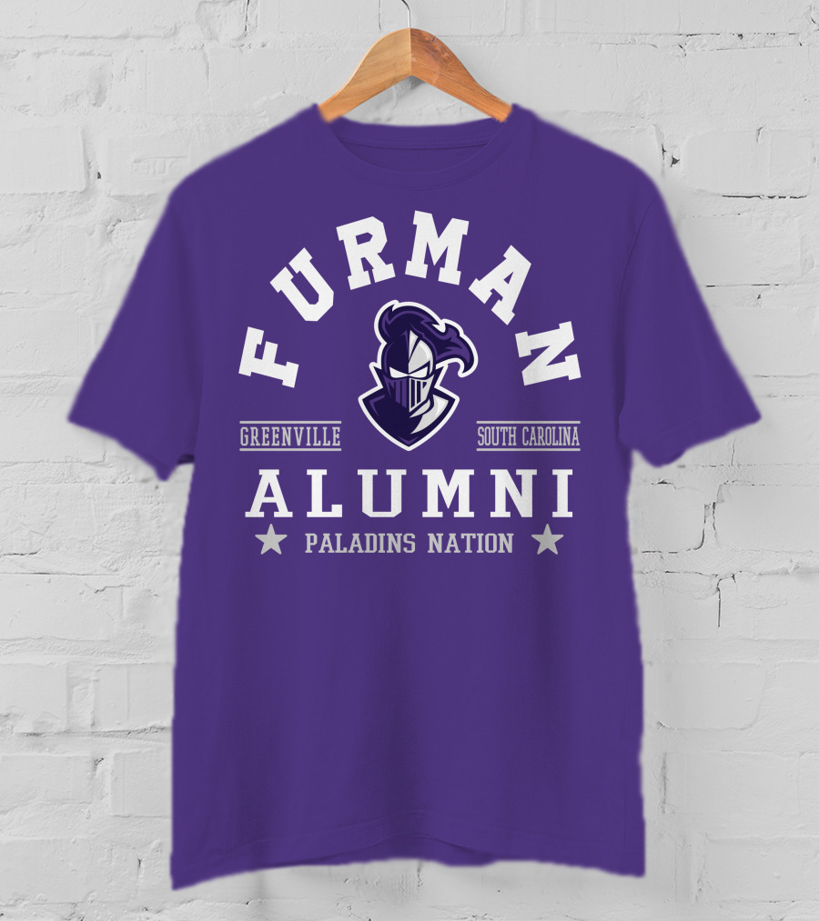Furman Alumni Greenville South Carolina Paladins Nation T-Shirt