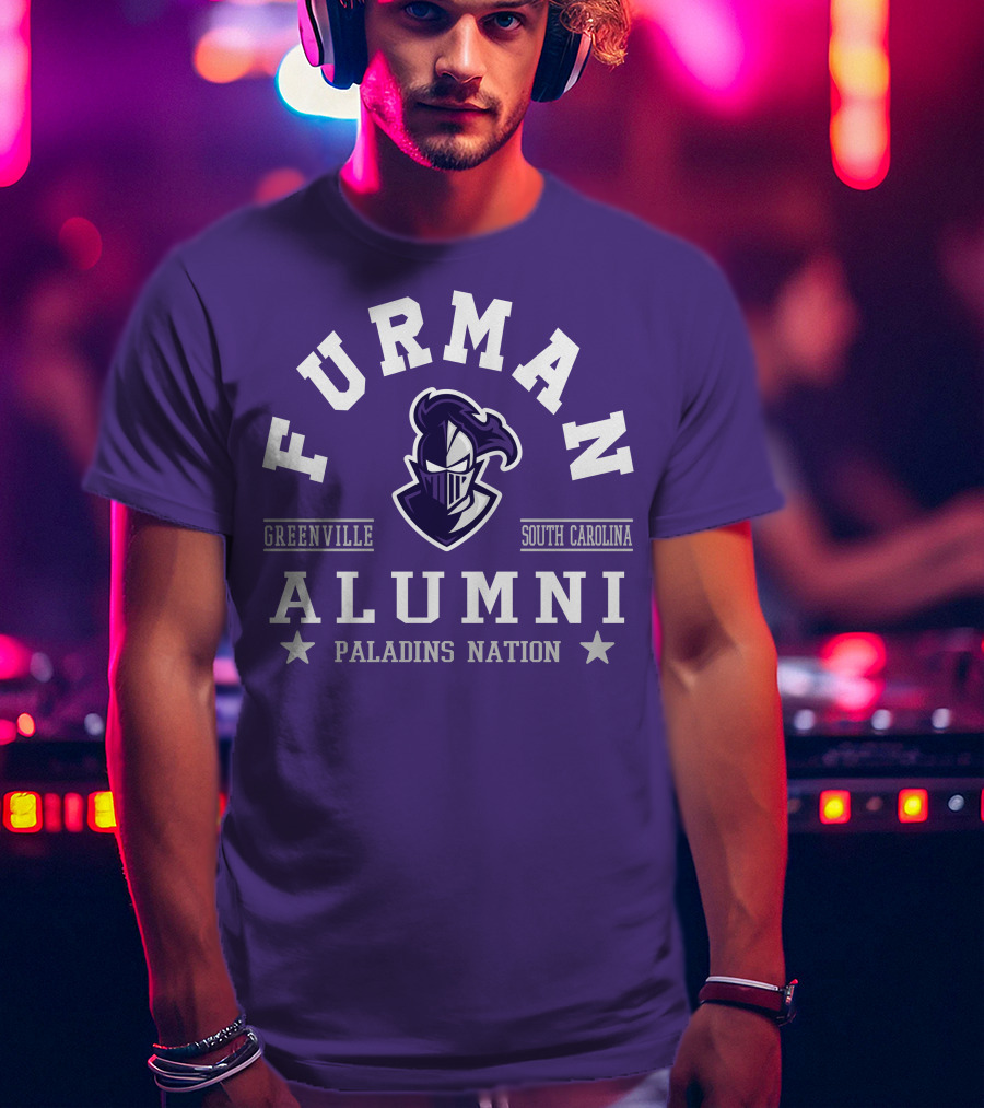 Furman Alumni Greenville South Carolina Paladins Nation T-Shirt