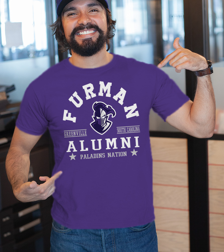 Furman Alumni Greenville South Carolina Paladins Nation T-Shirt